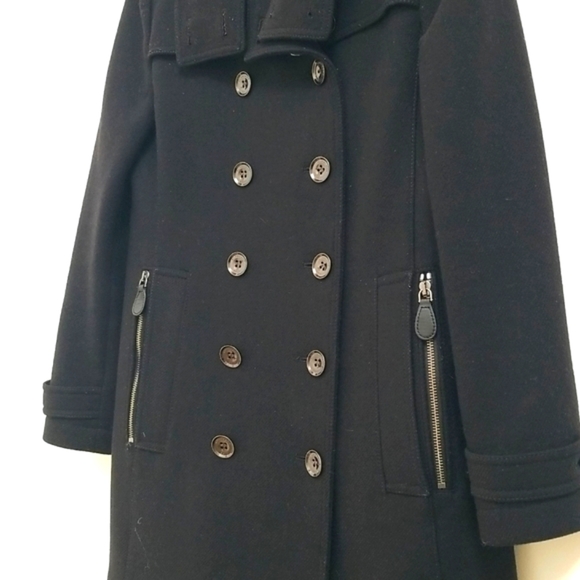 Burberry Daylesmoore Wool Cashmere Blend Coat - Picture 3 of 12